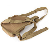 Mochila pechera cruzada compacta en color verde militar — imagen 2 de 4