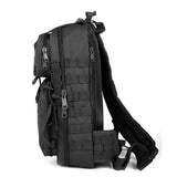 Mochila cruzada táctica de 32 litros con sistema molle y porta vaso — imagen 5 de 7