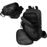 Mochila cruzada táctica de 32 litros con sistema molle y porta vaso — imagen 7 de 7