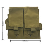 Piernera porta cargadores en color verde militar — imagen 4 de 5