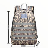 Mochila táctica de 25 litros con sistema molle y porta botellas — imagen 3 de 7