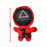 Muñeco de peluche inspirado en El juego del calamar, estilo círculo — imagen 2 de 3