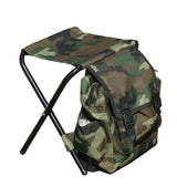 Mochila con silla plegable integrada para camping y senderismo — imagen 1 de 4