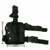 Piernera táctica 2 en 1 con porta arma y porta cargador ajustable — imagen 2 de 3