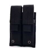 Porta cargador doble sistema molle en negro y verde militar — imagen 1 de 3