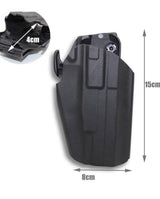 Funda universal negra para pistola de uso táctico — imagen 2 de 4