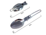 Cubiertos plegables compactos para camping y senderismo — imagen 4 de 4