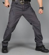Pantalón táctico ligero de combate en negro y beige — imagen 3 de 4