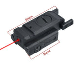 Mini láser de punto rojo montado en pistola para referencia de puntería — imagen 2 de 4