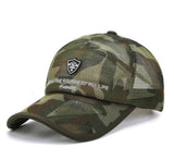 Gorra deportiva de malla transpirable en color azul — imagen 5 de 5