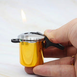Encendedores rellenables en diseños novedosos como olla, balón, mochila y cañón — imagen 1 de 4
