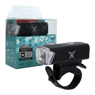 Lámpara LED compacta para bicicleta con 3 pasos de intensidad