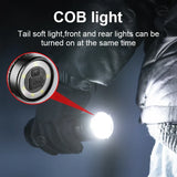 Linterna LED con luz COB trasera y función power bank para emergencias — imagen 4 de 6