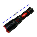 Linterna LED con zoom, función power bank y carga por USB — imagen 2 de 2