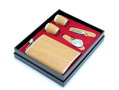 Kit de licorera de 9oz en acero inoxidable
