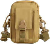 Bolsa con correa ajustable multiusos en caqui y negro — imagen 2 de 2