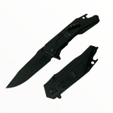 Navaja plegable con destapador y quita tuercas, disponible en negro o plata — imagen 4 de 4