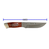 Cuchillo de hoja fija con funda protectora para campo — imagen 2 de 2