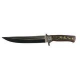 Cuchillo color plateado para actividades de pesca y caza — imagen 1 de 3