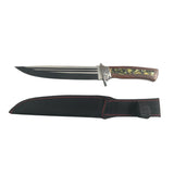 Cuchillo color plateado para actividades de pesca y caza — imagen 3 de 3