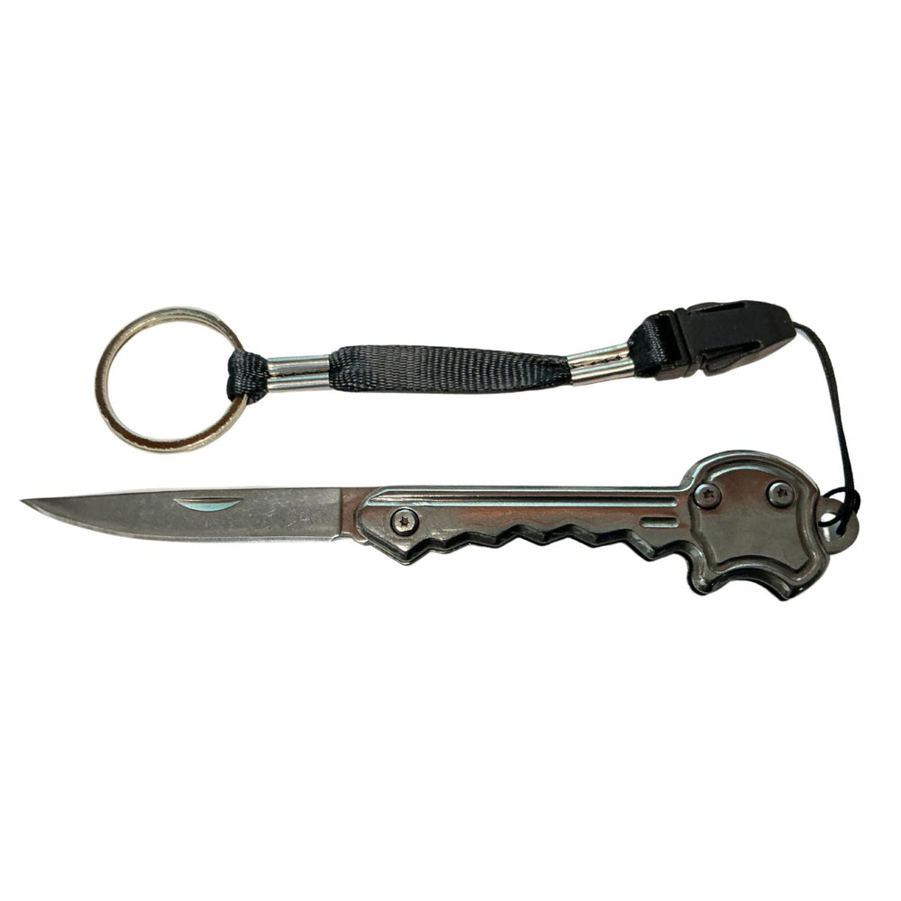 Mini navaja de bolsillo con forma de llave