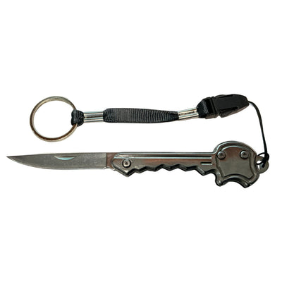 Mini navaja de bolsillo con forma de llave