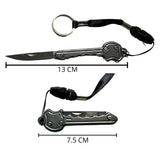 Mini navaja de bolsillo con forma de llave — imagen 2 de 3