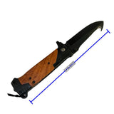Cuchillo plegable corta soga con pedernal para camping — imagen 3 de 3