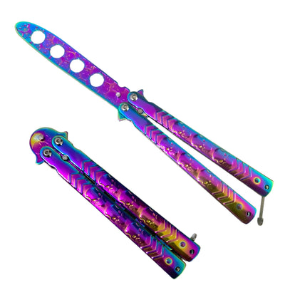 Navaja mariposa de entrenamiento en varios modelos disponibles