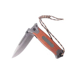 Navaja táctica plegable con cordón paracord y clip — imagen 2 de 4