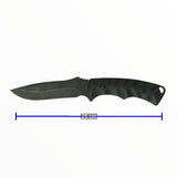 Cuchillo de hoja fija con rompevidrios integrado y funda — imagen 2 de 2