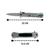 Navaja semiautomática plegable con clip de sujeción para uso diario — imagen 2 de 2