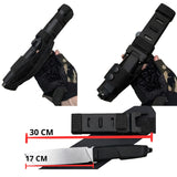 Cuchillo de campo de 30 cm con funda rígida ajustable al cinturón — imagen 2 de 3
