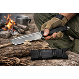 Cuchillo de campo de 30 cm con funda rígida ajustable al cinturón — imagen 3 de 3
