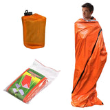 Manta de emergencia térmica impermeable que retiene calor corporal — imagen 4 de 4