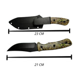 Cuchillo de supervivencia con funda protectora y sujetador de pantalón — imagen 3 de 3