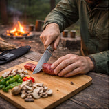 Cuchillo multiuso de 32 cm en acero inoxidable con funda para cinturón — imagen 3 de 3