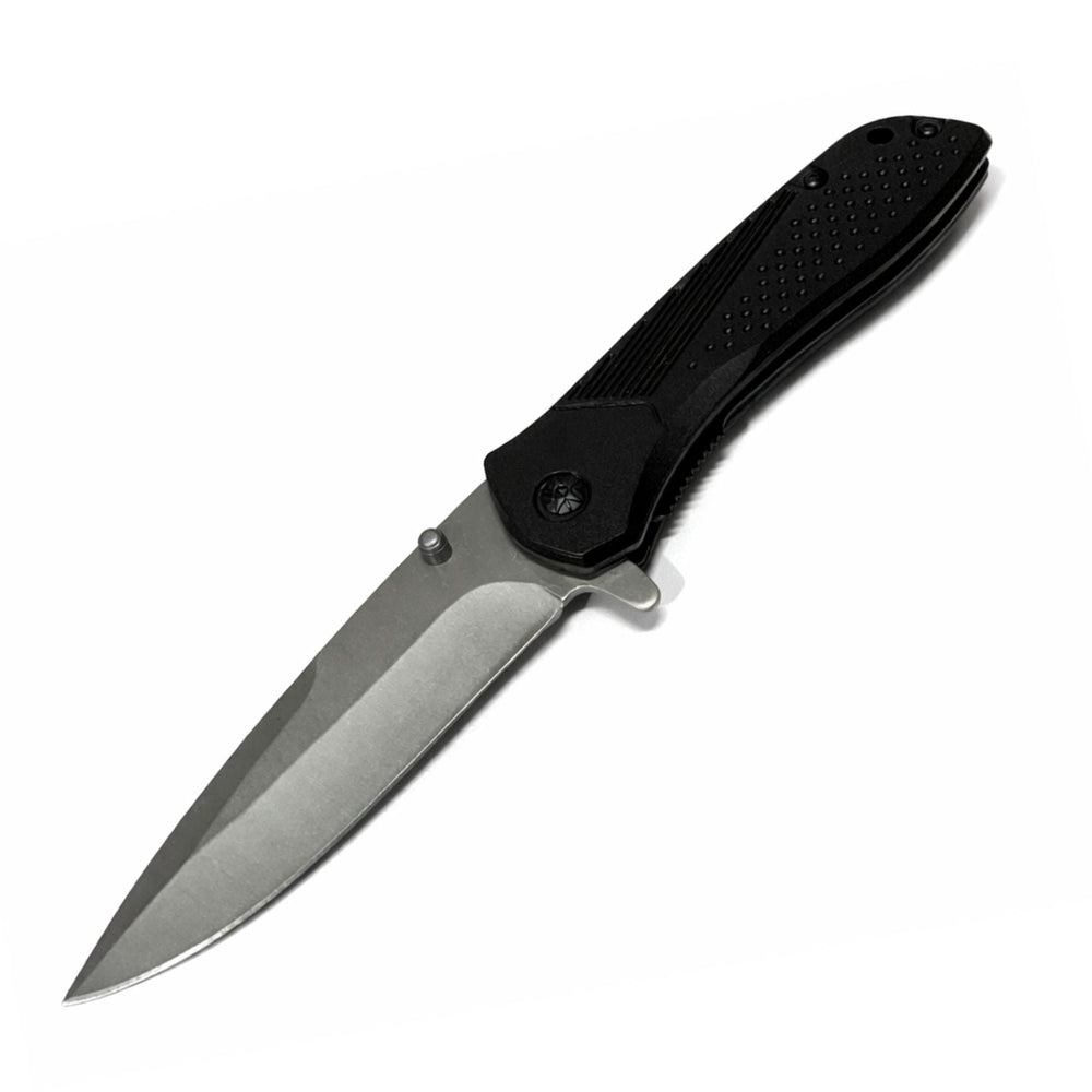 Navaja plegable táctica de 22.5 cm en acero inoxidable con clip metálico