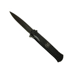 Navaja EDC con hoja negra de 9 cm y clip metálico lateral — imagen 1 de 3