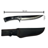 Cuchillo de campo premium con mango ergonómico y funda de nylon — imagen 3 de 6