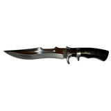 Cuchillo bowie con guarda para el dedo y funda resistente — imagen 1 de 2