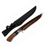 Cuchillo Bowie de hoja fija de 34 cm con funda reforzada — imagen 4 de 4