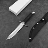 Cuchillo táctico militar compacto con hoja fija y funda — imagen 2 de 6