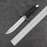 Cuchillo táctico militar compacto con hoja fija y funda — imagen 6 de 6
