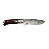 Cuchillo de caza premium con hoja grabada de 15 cm y funda — imagen 1 de 5