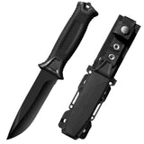 Cuchillo outdoor compacto con mango impermeable y funda con clip — imagen 1 de 3