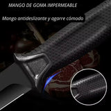 Cuchillo outdoor compacto con mango impermeable y funda con clip — imagen 3 de 3