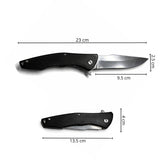 Navaja táctica plegable con sistema de apertura rápida y funda — imagen 3 de 4