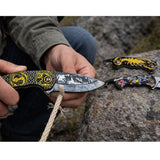 Cuchillo EDC con rompevidrio, cortacinturón y funda protectora — imagen 5 de 5
