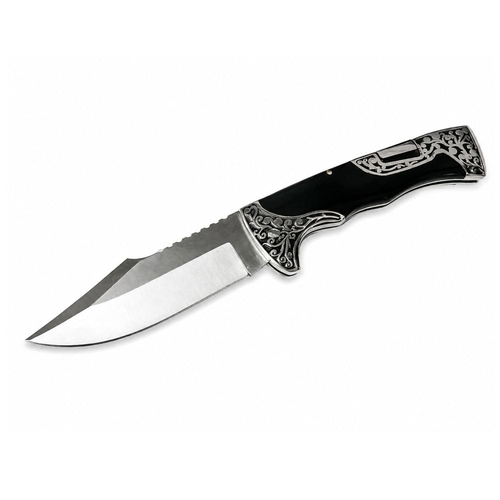Navaja EDC survivor de acero inoxidable con seguro de bloqueo